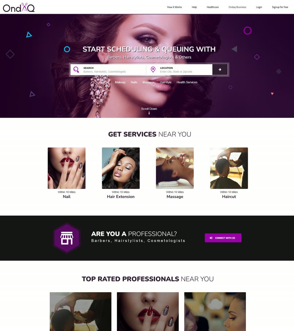 OnDaQ website