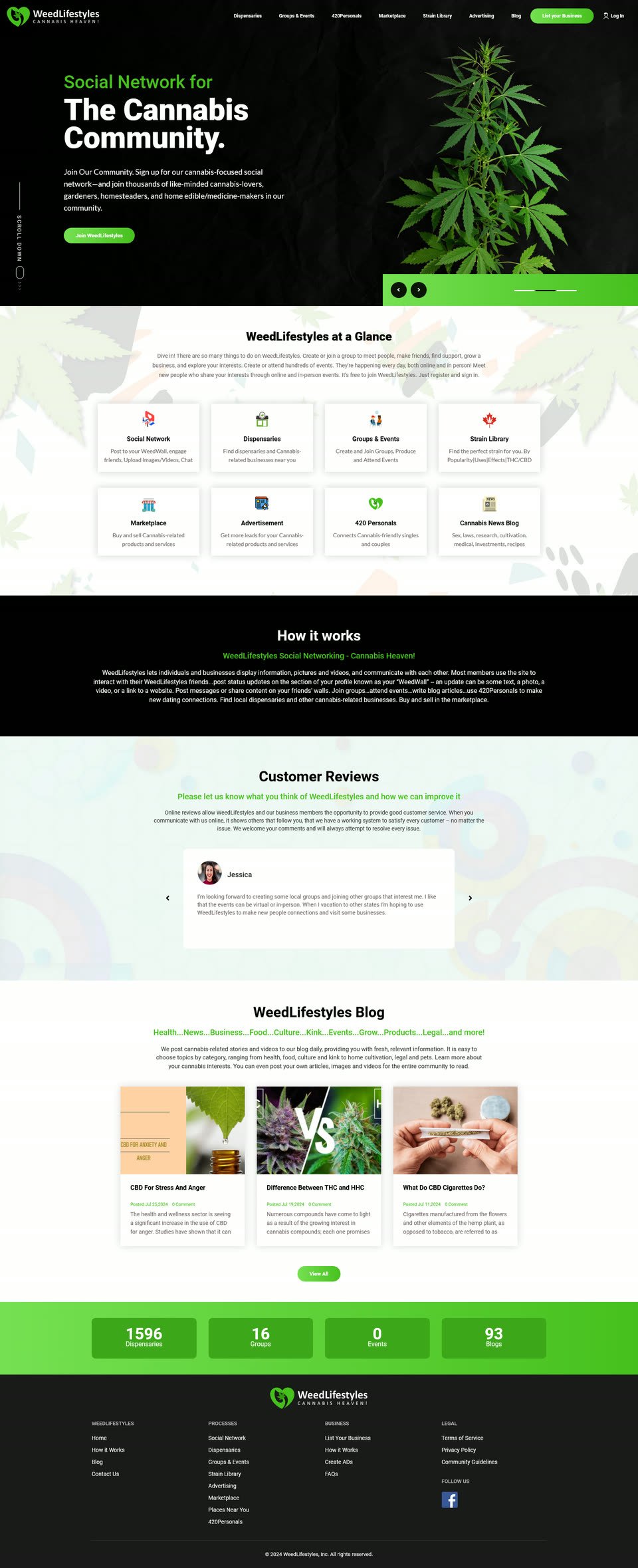 WeedLifeStyles website